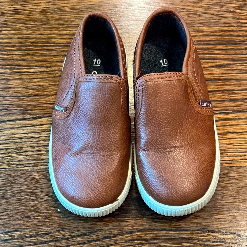 Carter's Brown Kids Moccasins